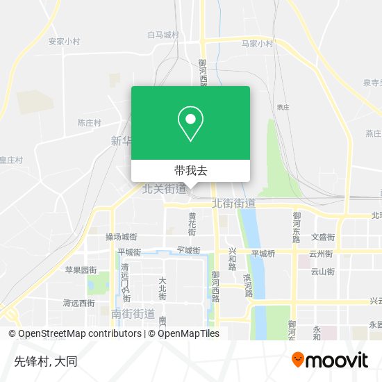 先锋村地图