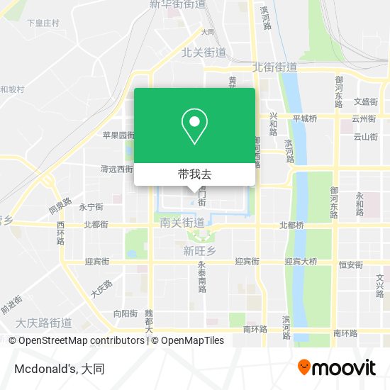 Mcdonald's地图