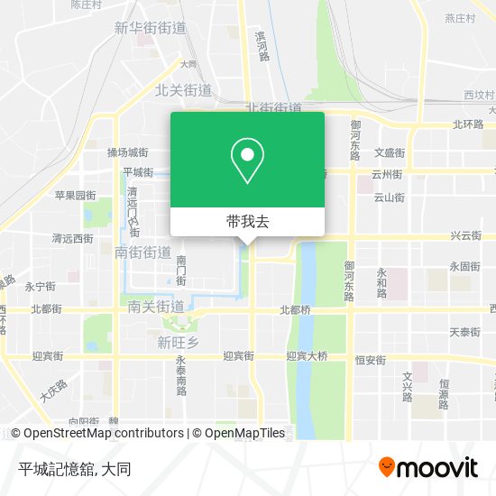 平城記憶舘地图