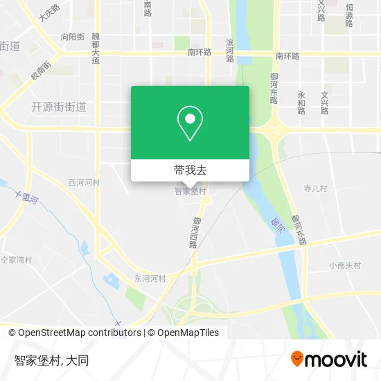 智家堡村地图