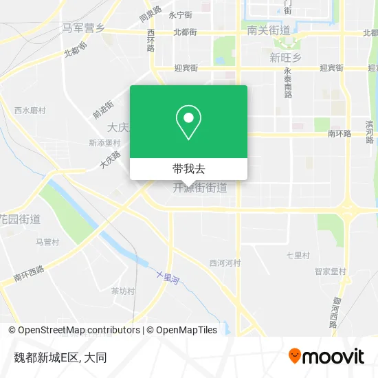 魏都新城E区地图