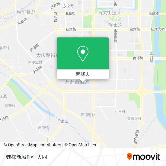 魏都新城F区地图