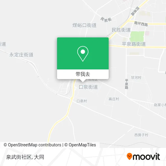 泉武街社区地图
