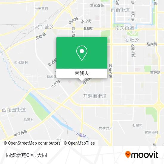 同煤新苑C区地图