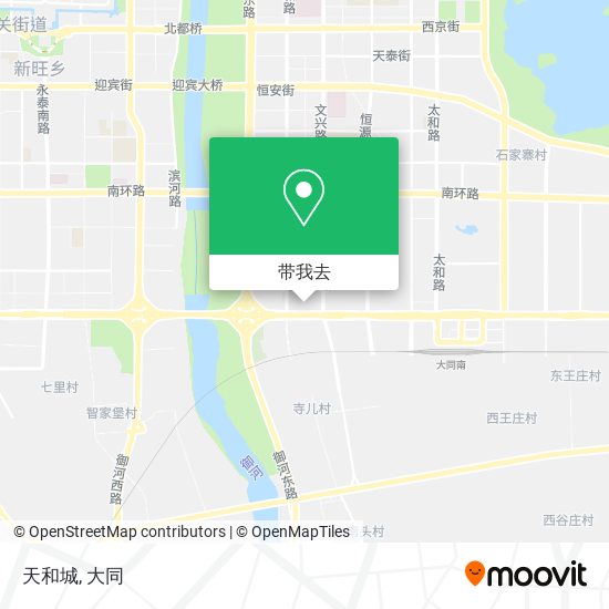 天和城地图