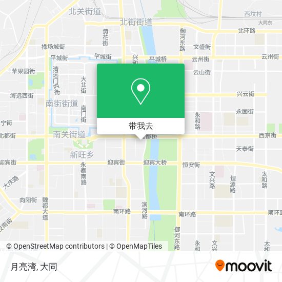 月亮湾地图
