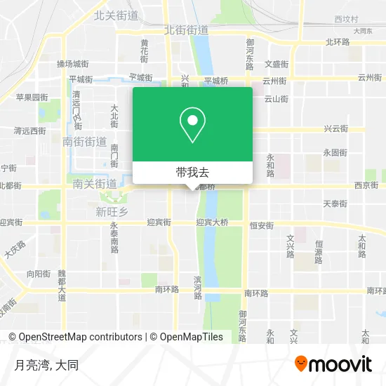 月亮湾地图