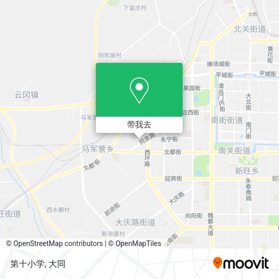 第十小学地图