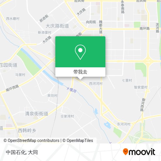 中国石化地图