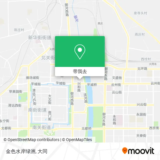 金色水岸绿洲地图