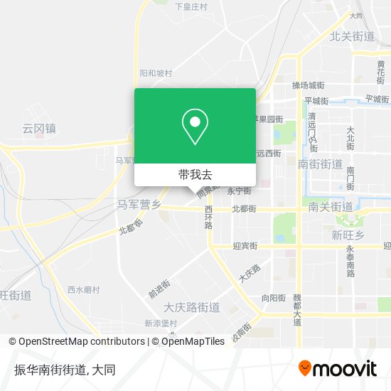 振华南街街道地图