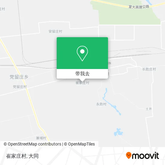 崔家庄村地图