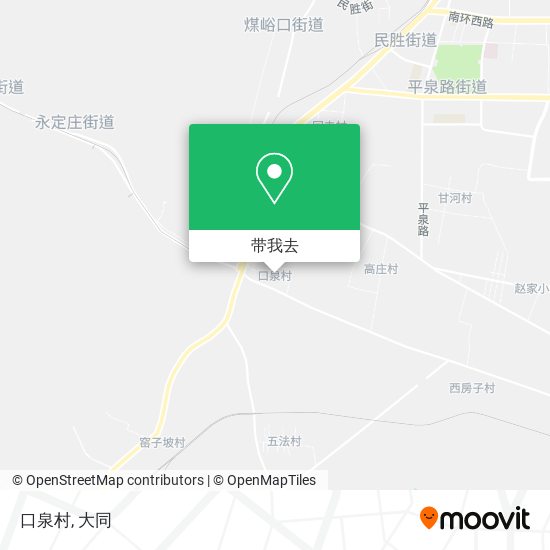 口泉村地图