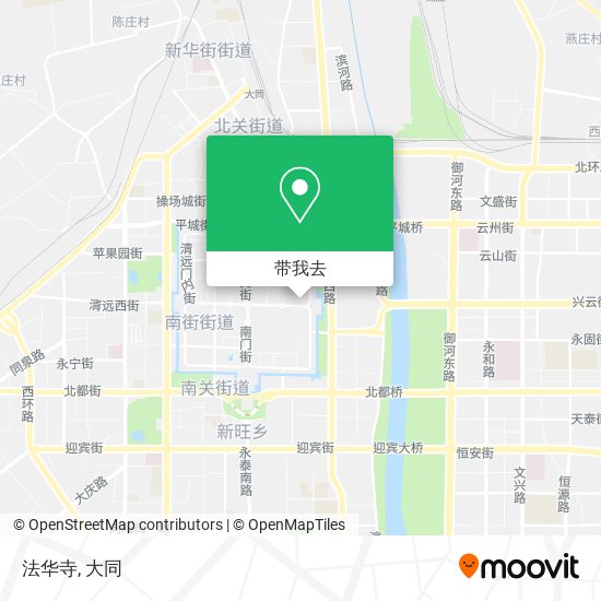 法华寺地图