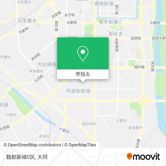 魏都新城C区地图