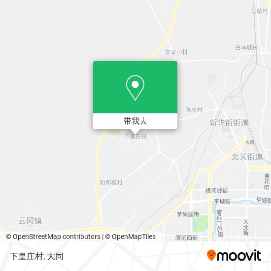 下皇庄村地图
