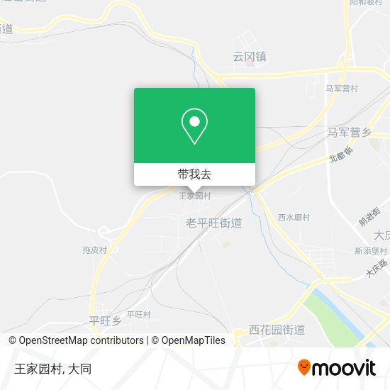 王家园村地图