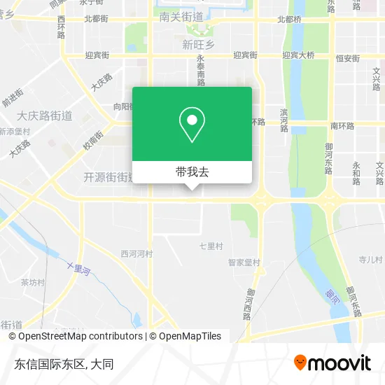 东信国际东区地图
