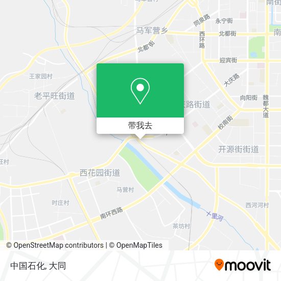 中国石化地图