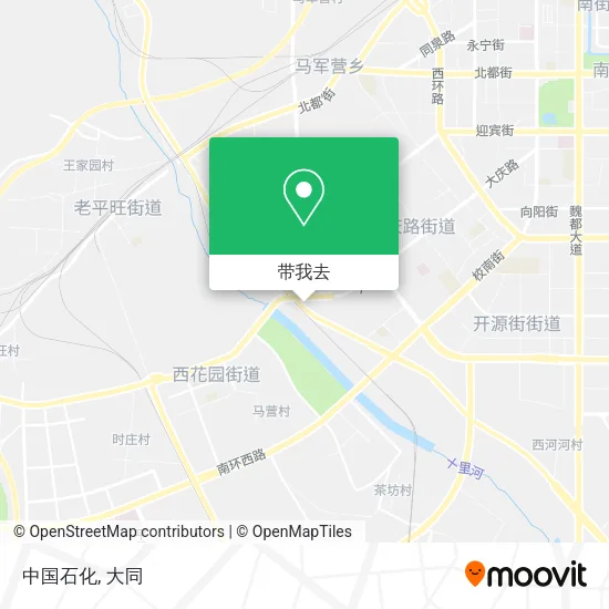 中国石化地图