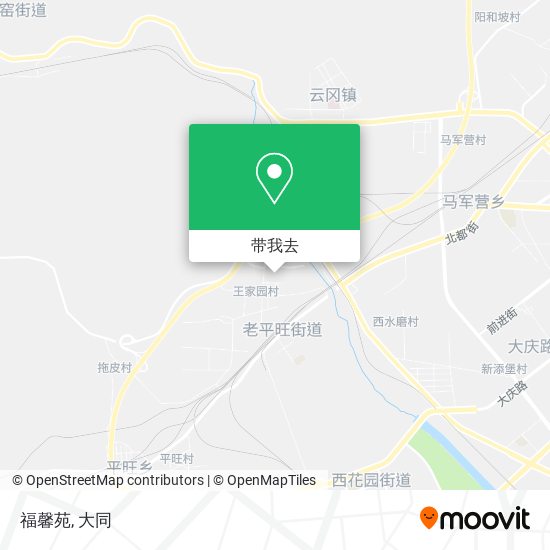 福馨苑地图