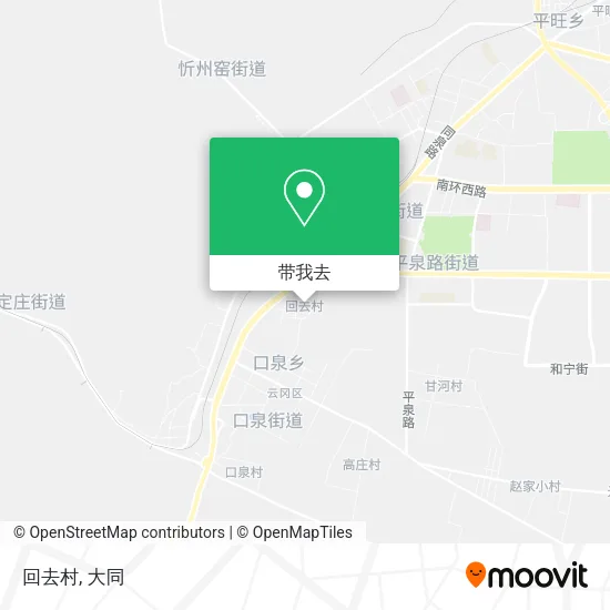 回去村地图