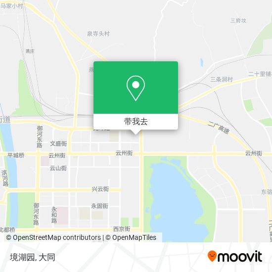 境湖园地图