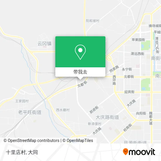 十里店村地图