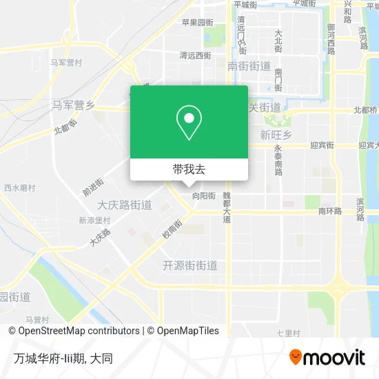 万城华府-Iii期地图