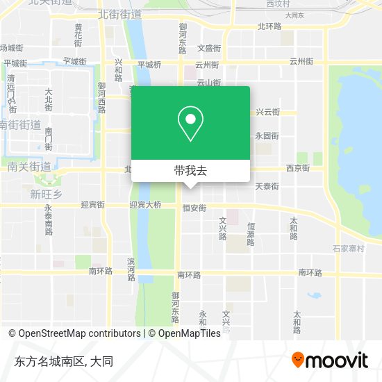 东方名城南区地图