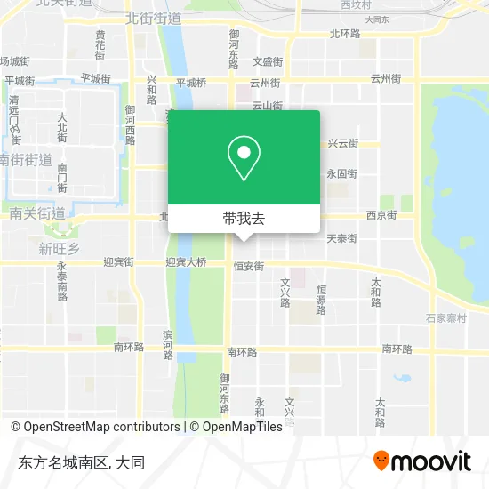 东方名城南区地图