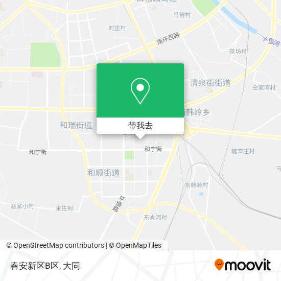 春安新区B区地图