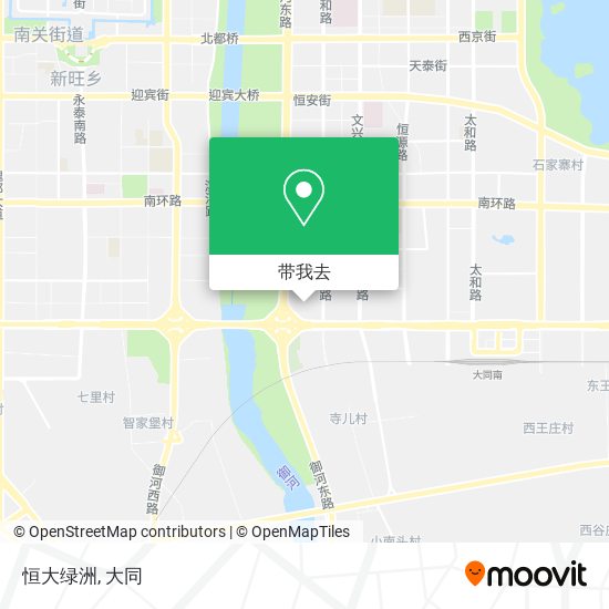 恒大绿洲地图