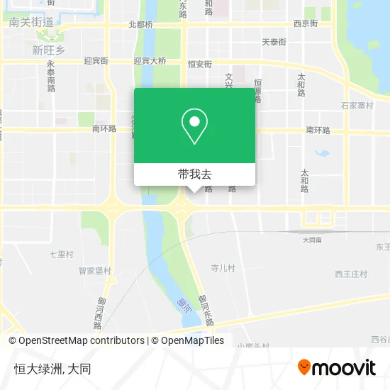 恒大绿洲地图