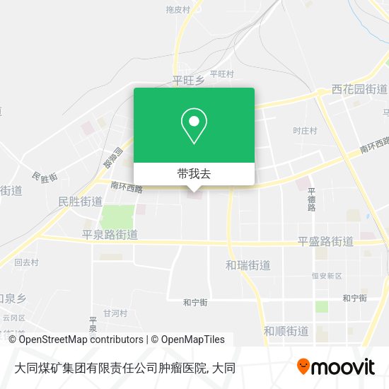 大同煤矿集团有限责任公司肿瘤医院地图