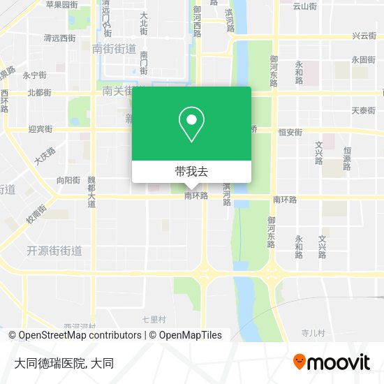 大同德瑞医院地图