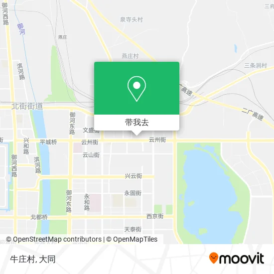 牛庄村地图