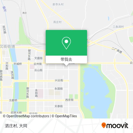 泗庄村地图