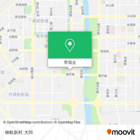 柳航新村地图
