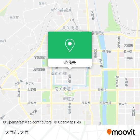 大同市地图