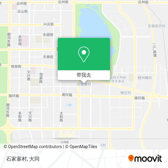 石家寨村地图