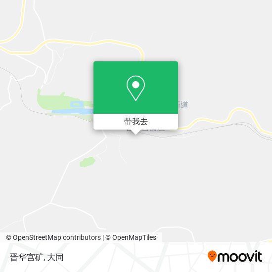 晋华宫矿地图