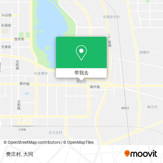 樊庄村地图