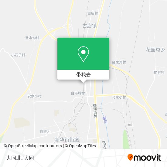 大同北地图