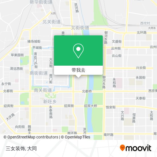三女装饰地图