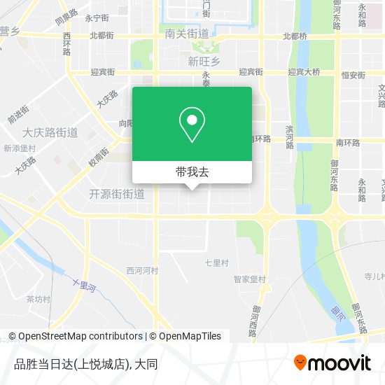 品胜当日达(上悦城店)地图
