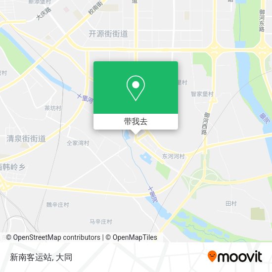 新南客运站地图
