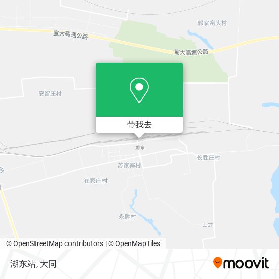 湖东站地图