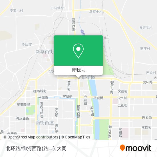 北环路/御河西路(路口)地图