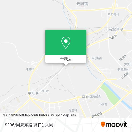 S206/同泉东路(路口)地图
